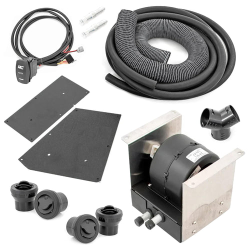 Cab Heater Rough Country for Honda Pioneer 1000-16,000 BTU UTV Heater Kit with Fast Cabin Warm-Up & Defrost, Complete Install Kit, Factory-Like Fit