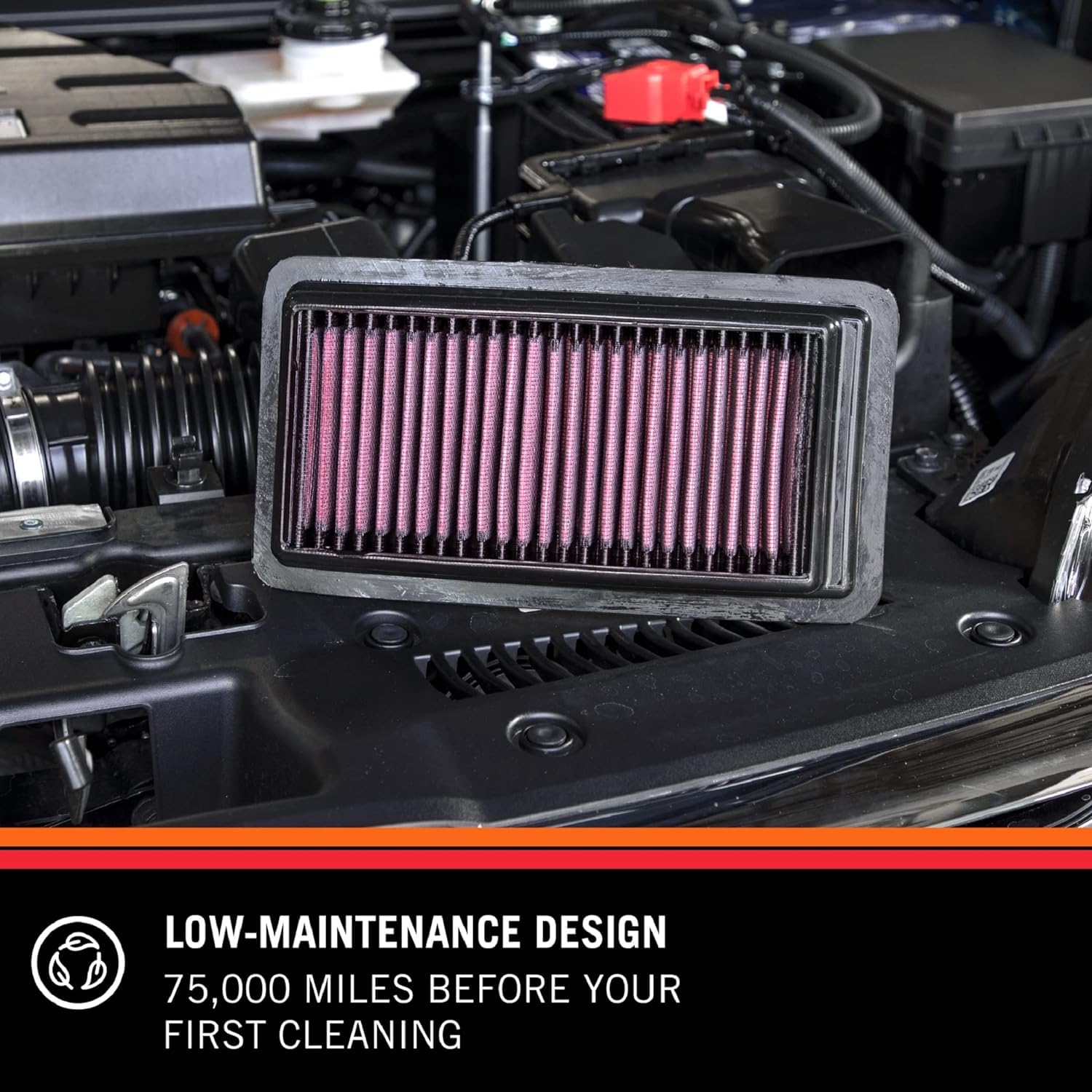 K&N Engine Air Filter: Premium, High Performance, Washable, Replacement Filter: Compatible with 2005-2012 KIA (Carens, Rondo, Optima, Lotze), 33-2934