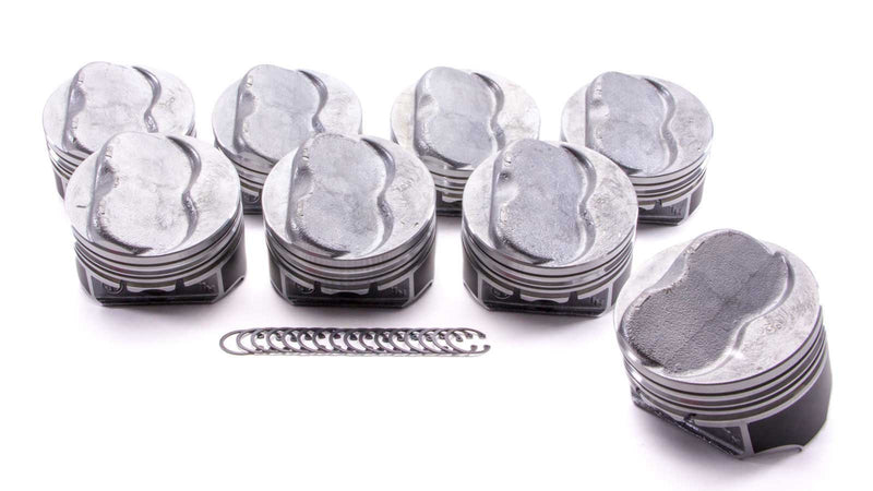 Piston Set KB Performance 9903HC.040 +14cc Domed for Small Block Chevrolet