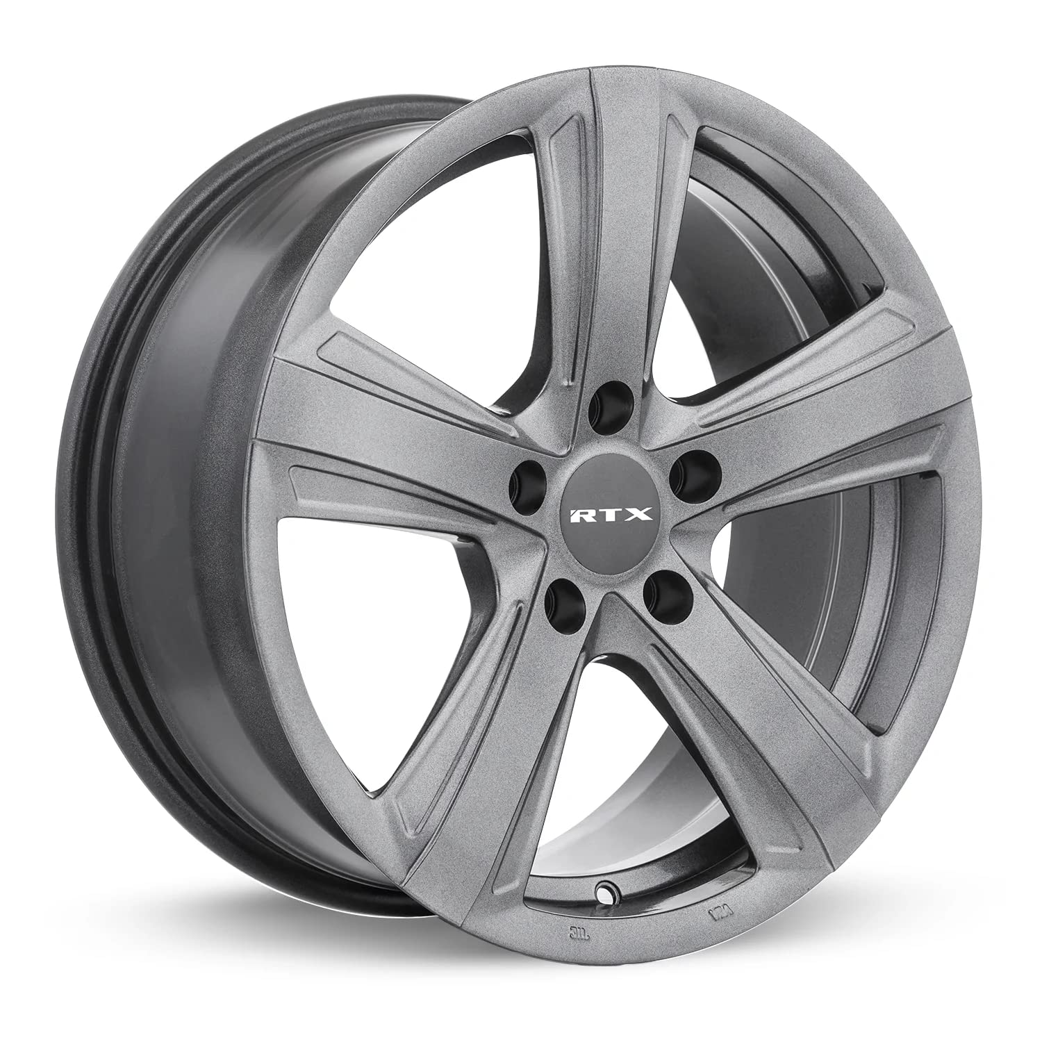 Custom RTX SCALENE Wheel - 17x7.5, 42 Offset, 5x112 Bolt Pattern, 66.6mm Hub - Gunmetal Rim