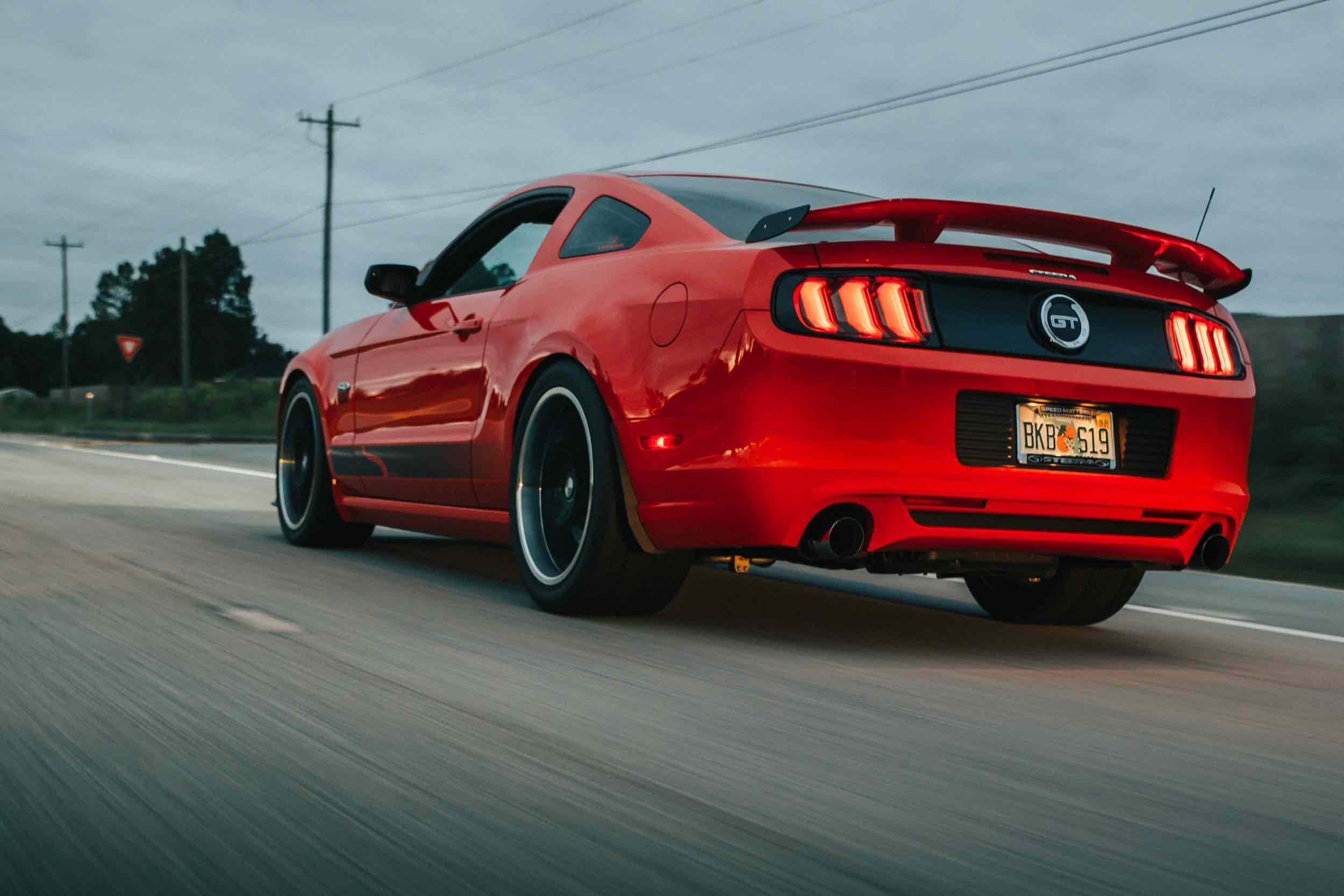 Morimoto LED XB Taillights (Smoked), Plug and Play Housing Upgrade, fits 2010-2012 Ford Mustang, DOT Approved Complete Assembly, LED Sequential Turn Signals, Brake, Reverse Lights (1x LF442.2)