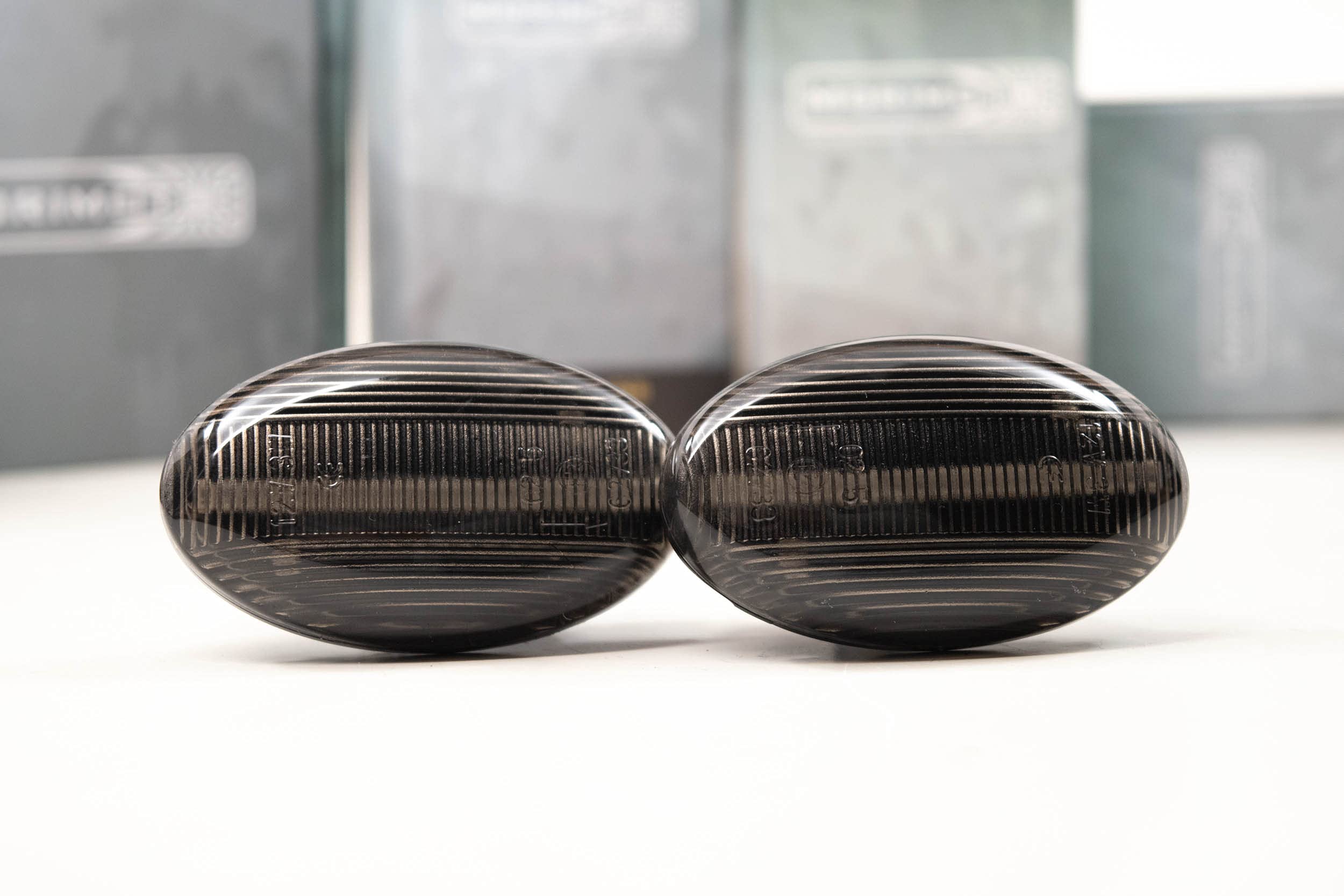 Morimoto XB LED Side Markers Plug and Play Fits Subaru Impreza/Forester Select Models OEM Replacement Performance Upgrade with Smoked Lens (PN: LF0625 pair of complete side marker assemblies)