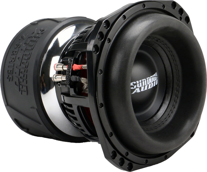 Z8 V.2 Sundown Audio 8" Subwoofer – Dual 2 Ohm, 2000W RMS/4000W Peak, 3" VC, 30mm Xmax, Triple Stack Magnet, Mega-Roll v.2 Surround, Compact Deep Bass SPL Sub