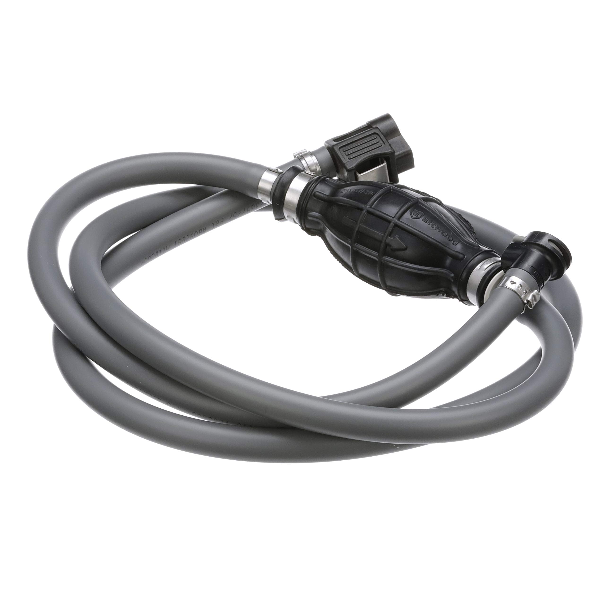 Honda Attwood 93806HUS7 Fuel Line Kit, 6 Feet Long, 3/8-Inch Diameter, Multi-Layer Low-Permeation Primer Bulb