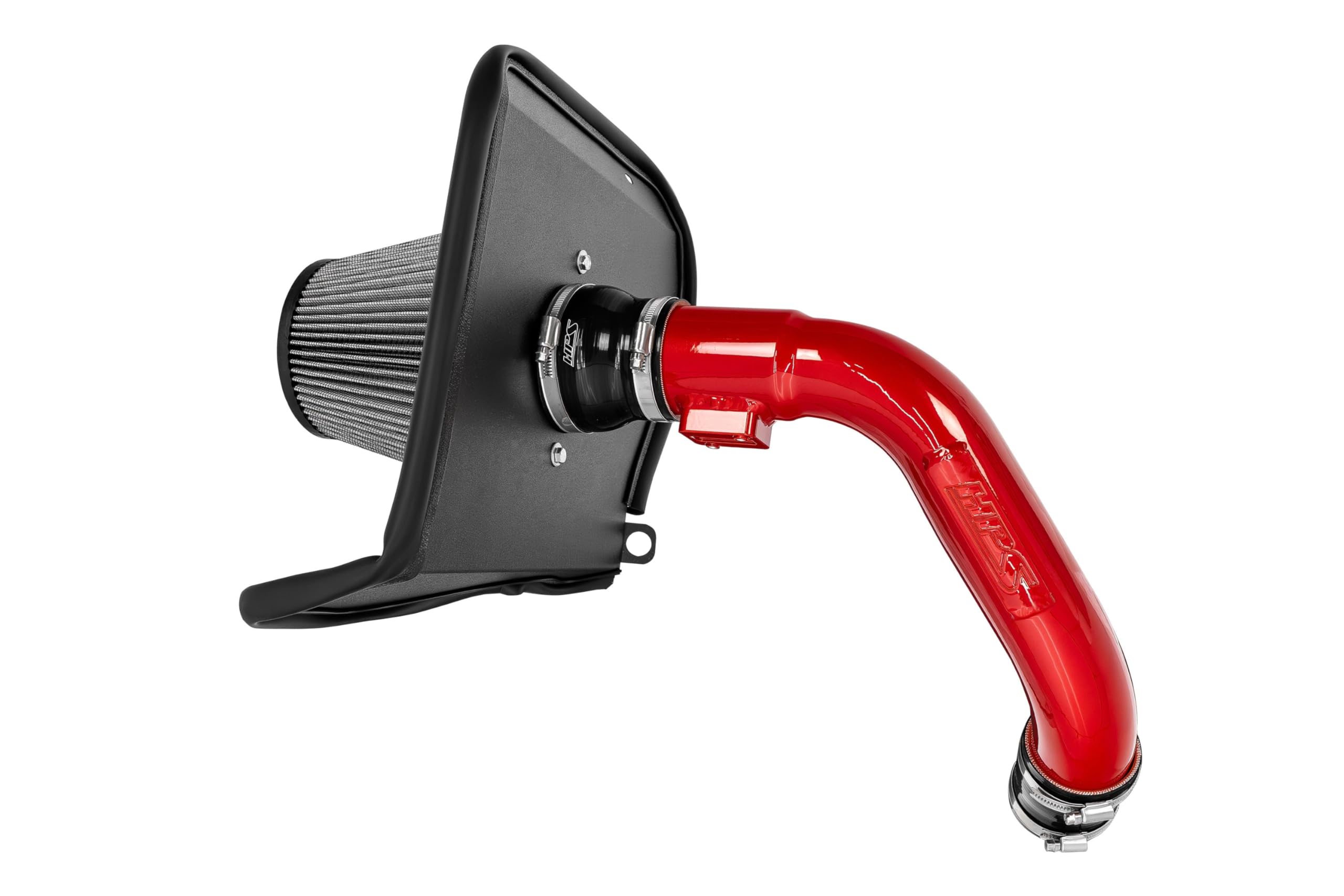 Red HPs Air Intake Kit with Heat Shield Compatible for 2023-2024 Toyota Sequoia 2022-2024 Tundra 3.4L Turbo, 827-726R