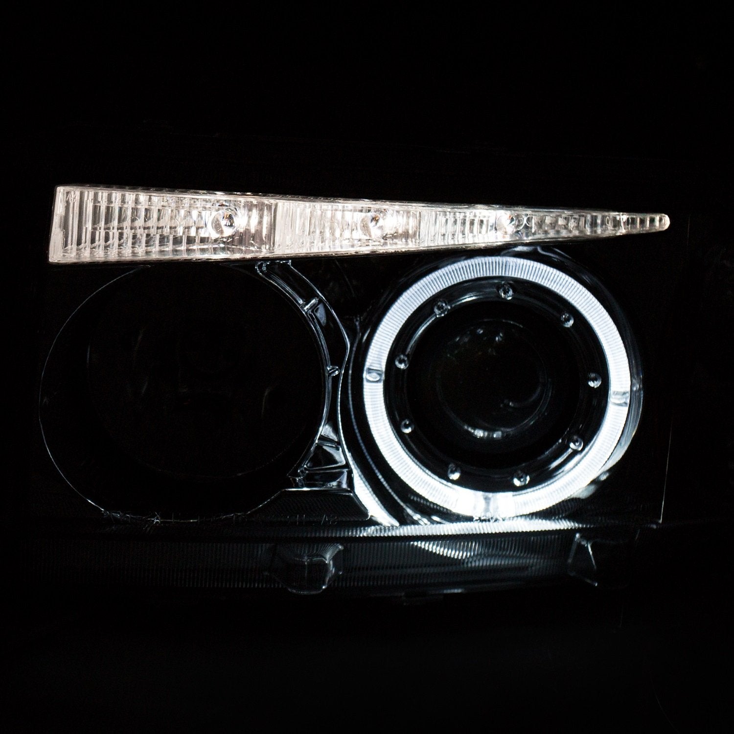 Chrome Clear AnzoUSA G2 Projector Halo Headlight for Scion xB - (Sold in Pairs)
