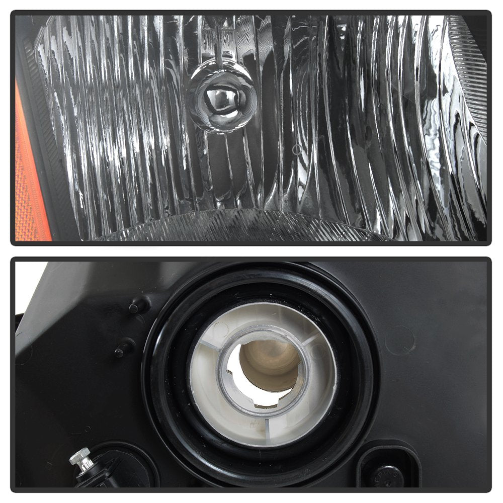 OEM Style Xtune Headlight (HD-JH-NS07-2.0L-BK-R) (OE)