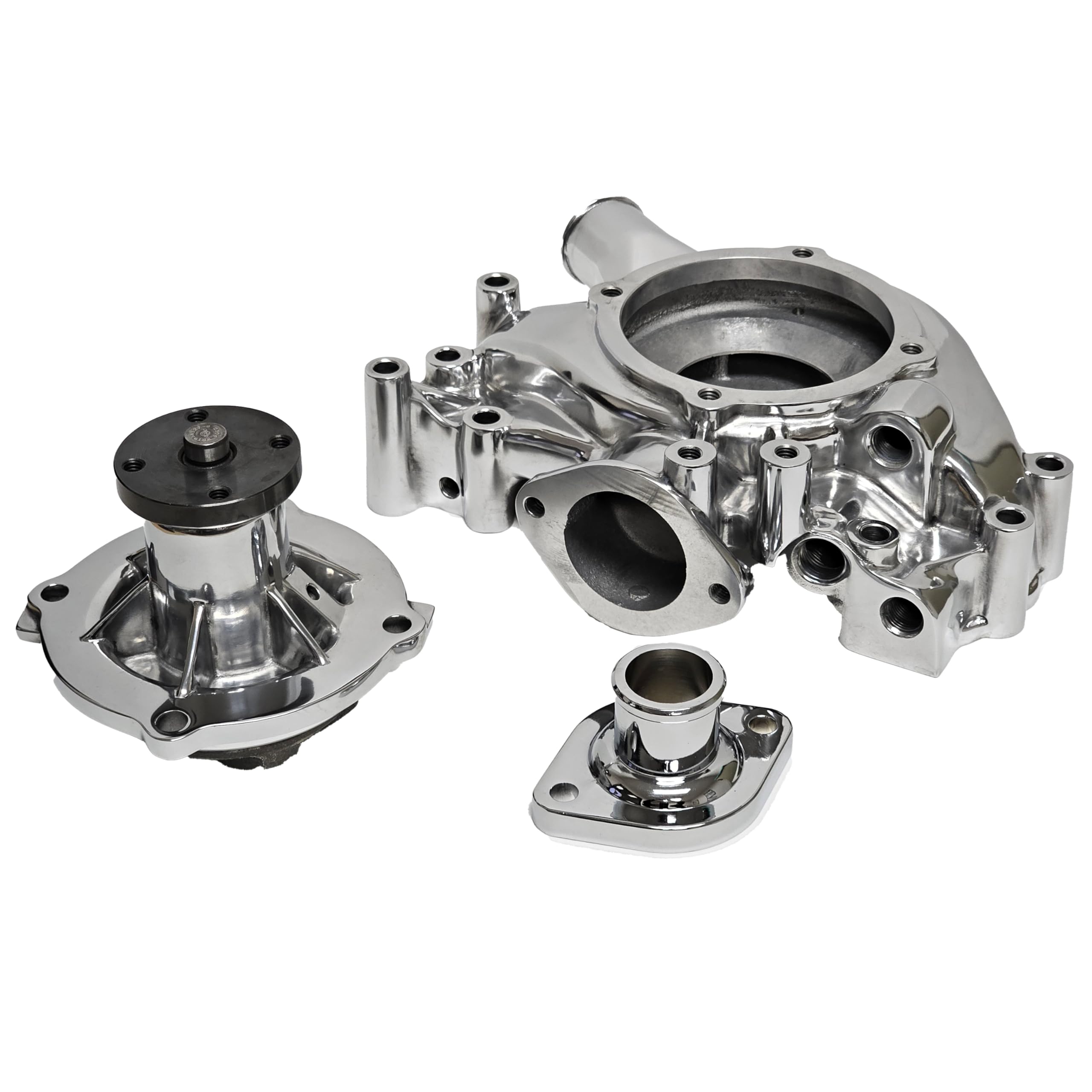 HP Aluminum Water Pump PRW BBM Polished 1444012