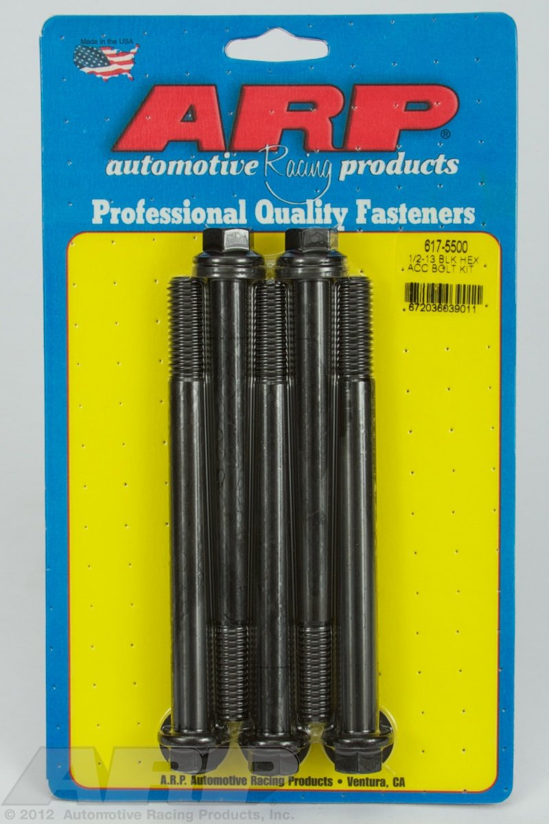 Hex ARP (617-5500) Oxide Bolt, Black