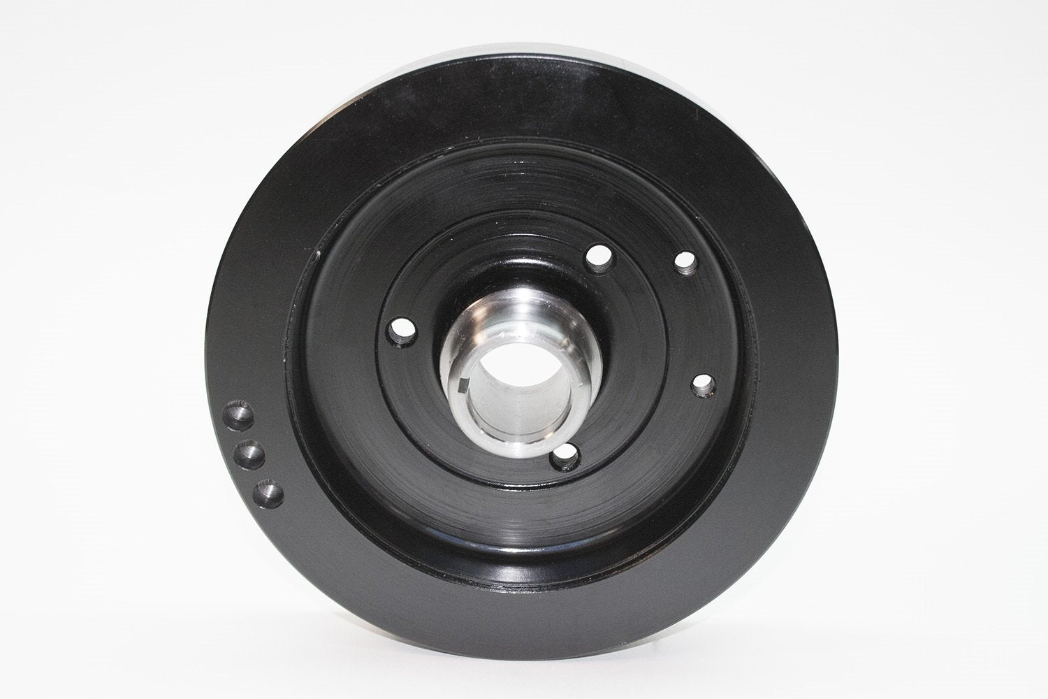 PRW Industries PQx 2428340 SFI-Rated Racing Steel Damper SFI Spec 18.1 Steel/Elastomer Internal Balance 8.0 in. OD Black