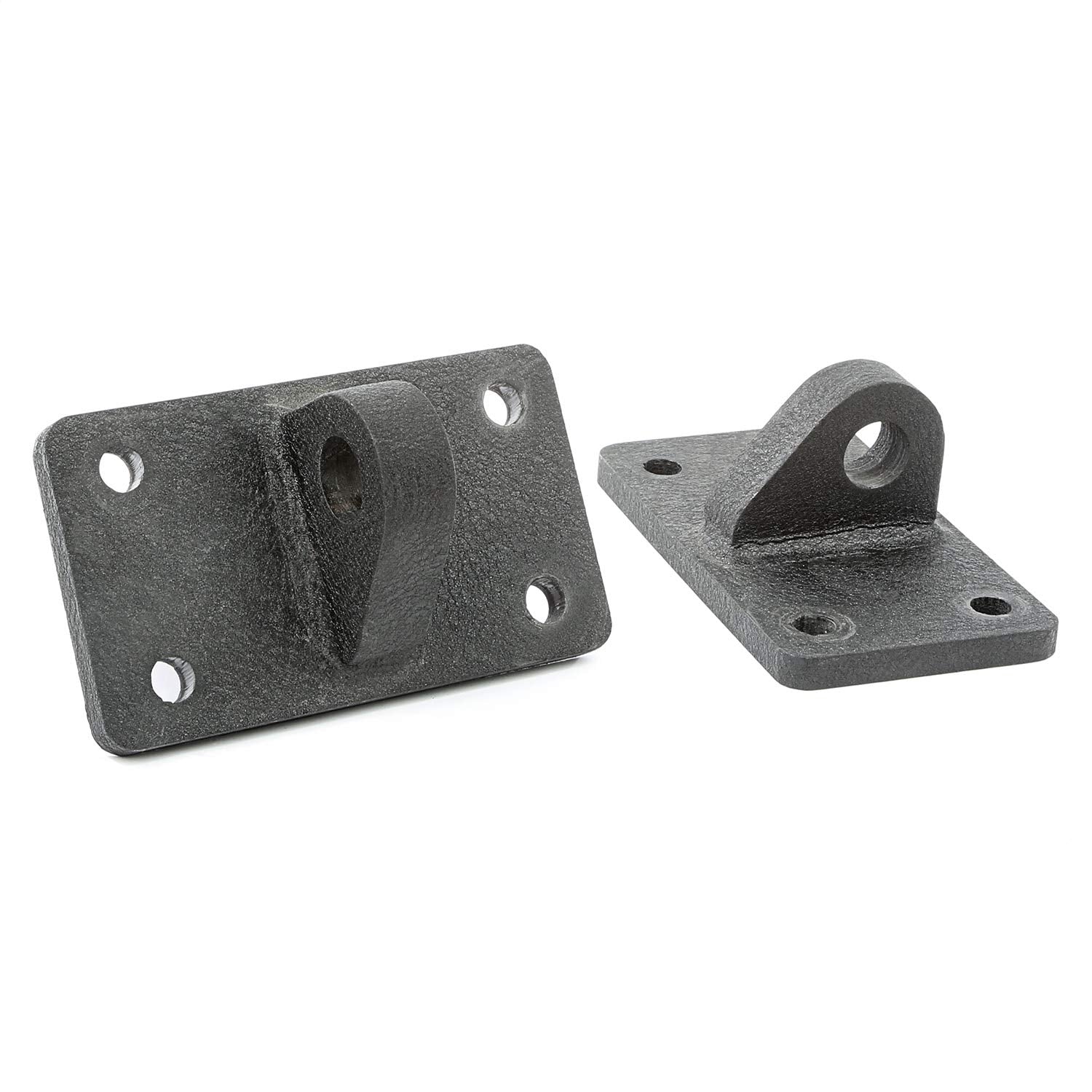 XHD Rugged Ridge Bumper D-Ring Shackle Bracket | Textured Black, Steel | 11540.27 | Fits Bumpers from RuggedRidge
