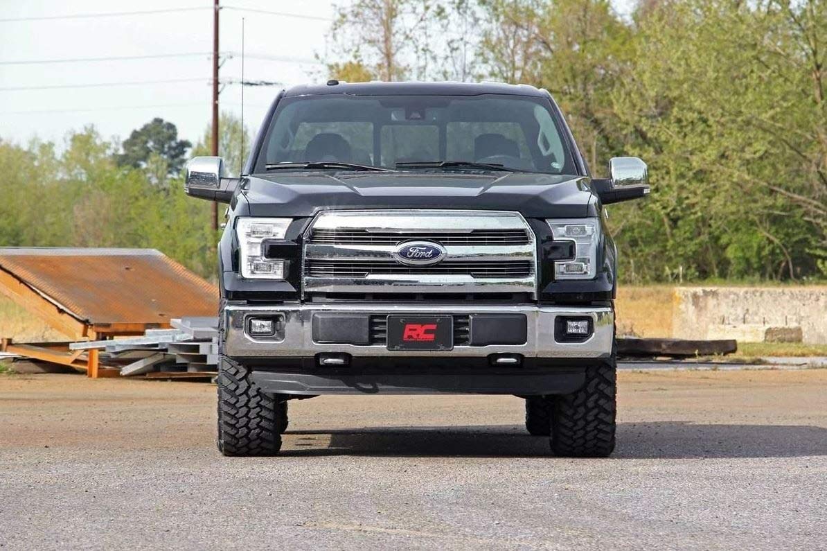 2" Rough Country Leveling Kit for 2014-2024 Ford F-150 | Anodized Red - 569RED