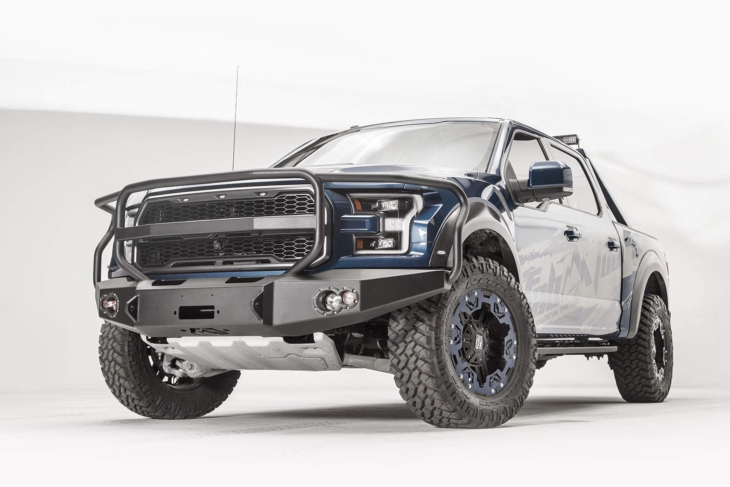 Front Bumper 17-C Raptor with Full Grill Guard