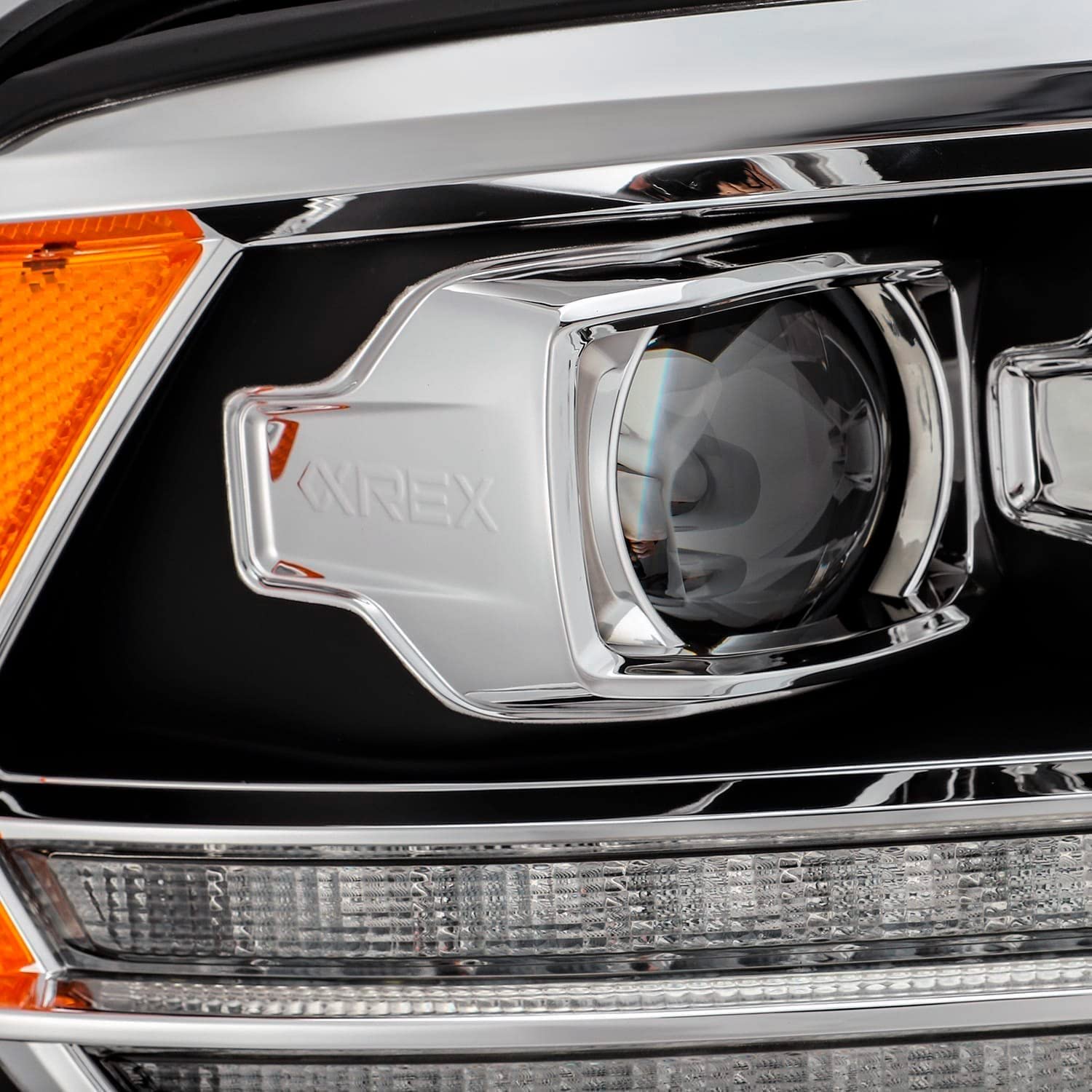 880523 AlphaRex USA Projector Headlamps Fits Dodge Ram 1500