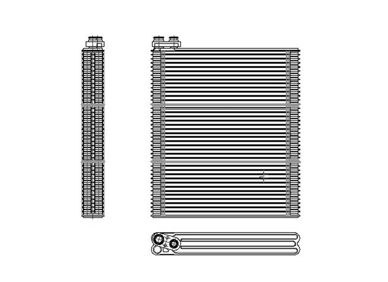 Heater Core TYC 96066 Compatible with 2002-2009 Chevrolet Trail Blazer