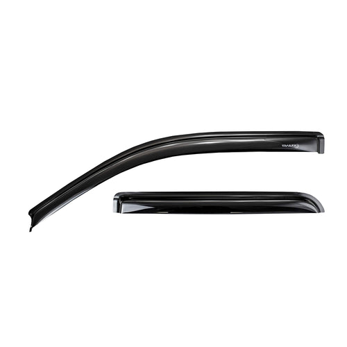 Rainguard Trailfx Window Vents for Ford F-250 Super Duty Standard Cab 1999-2016 Smoked Acrylic Low Profile Tape-On Two Piece Side Window Deflectors 2503H