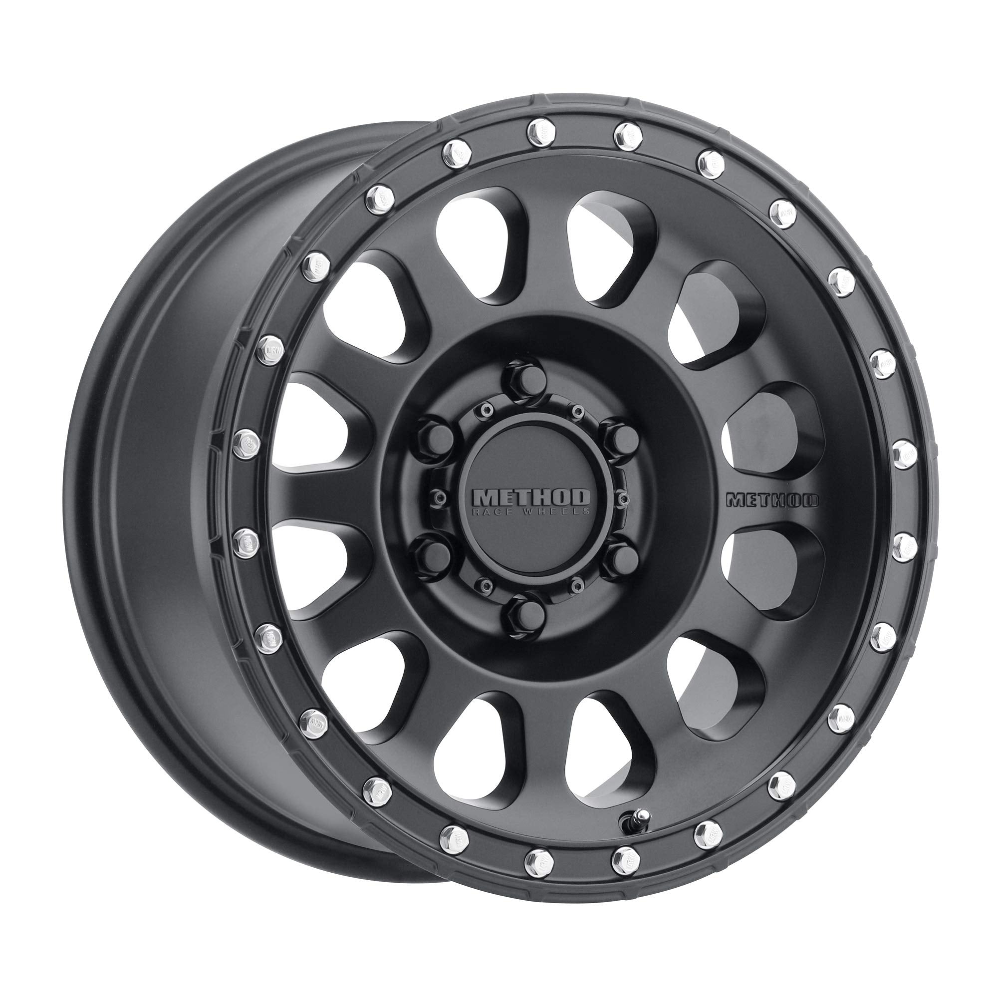 Method Race Wheels 16x8" Matte Black 315, 6x5.5", 0mm offset 4.5" Backspace, MR31568060500