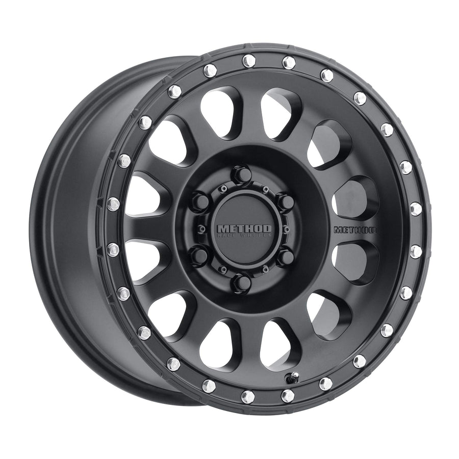 Method Wheels Race 315 Matte Black 17x8.5" 6x120", 0mm offset 4.75" Backspace, MR31578562500