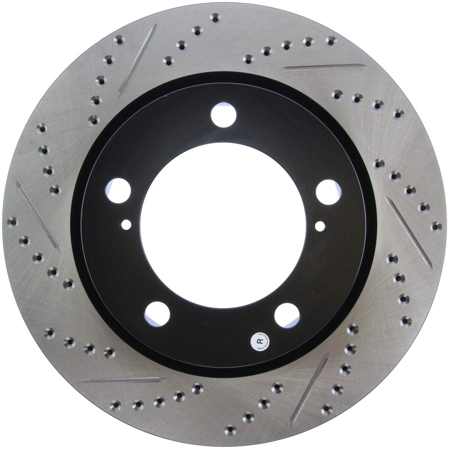 Sport Drilled/Slotted Brake Rotor StopTech 127.44162R (Front Right), 1 Pack