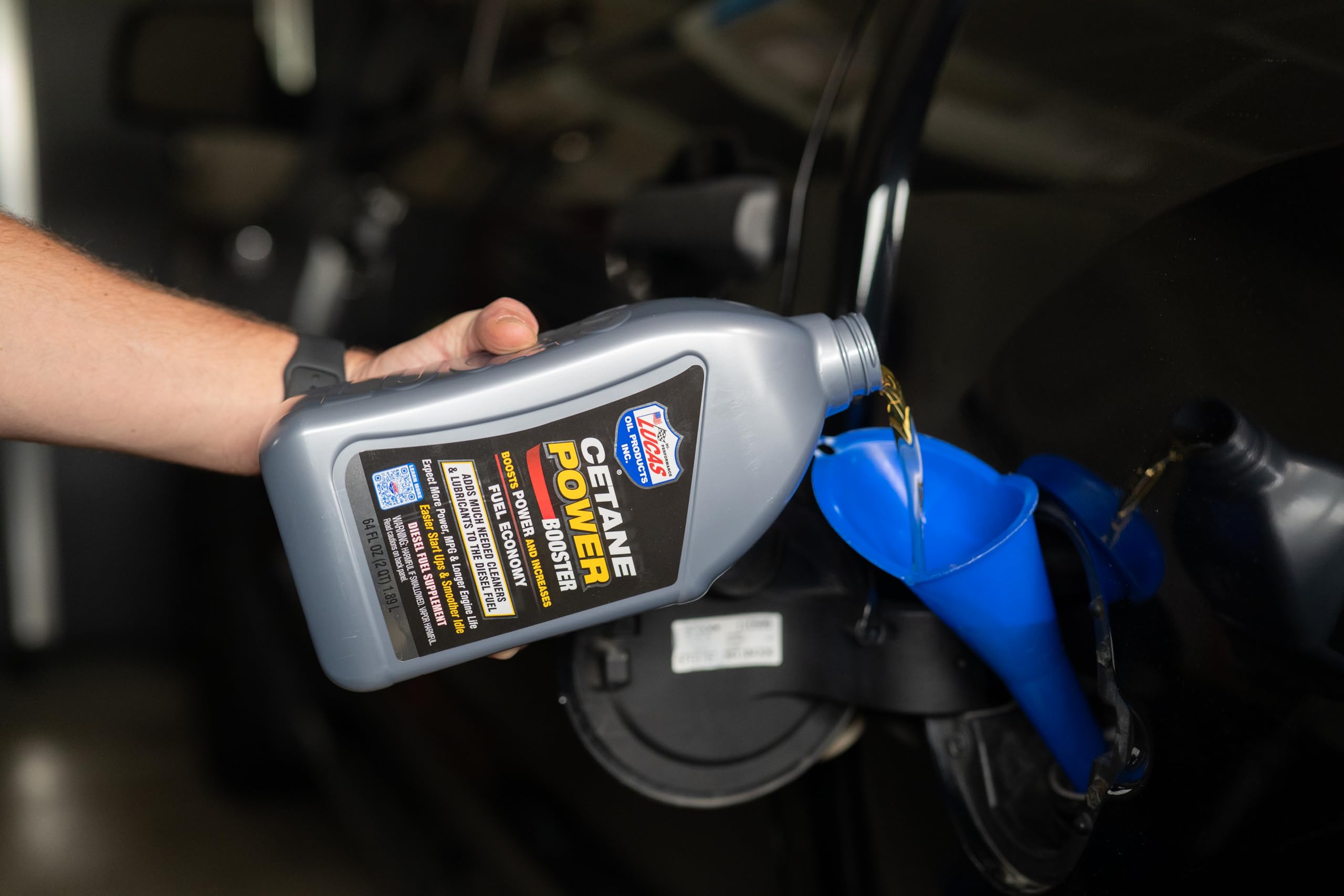 Cetane Power Booster Lucas Oil - 64 Ounce