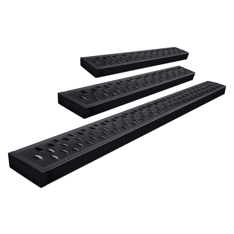 Romik Connect Running Boards RAM ProMaster NO DRILL RPD-C Side Steps (2014-Present)