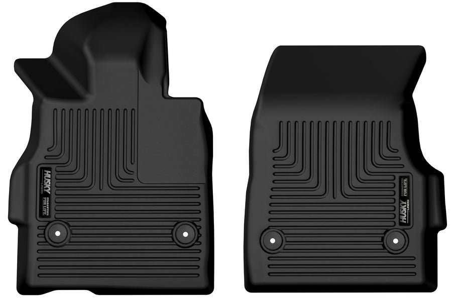 Husky Liners Floor Mats X-act Contour | Fits 2020-2025 Chevrolet Corvette | Front Row, 2-pc Black - 54541