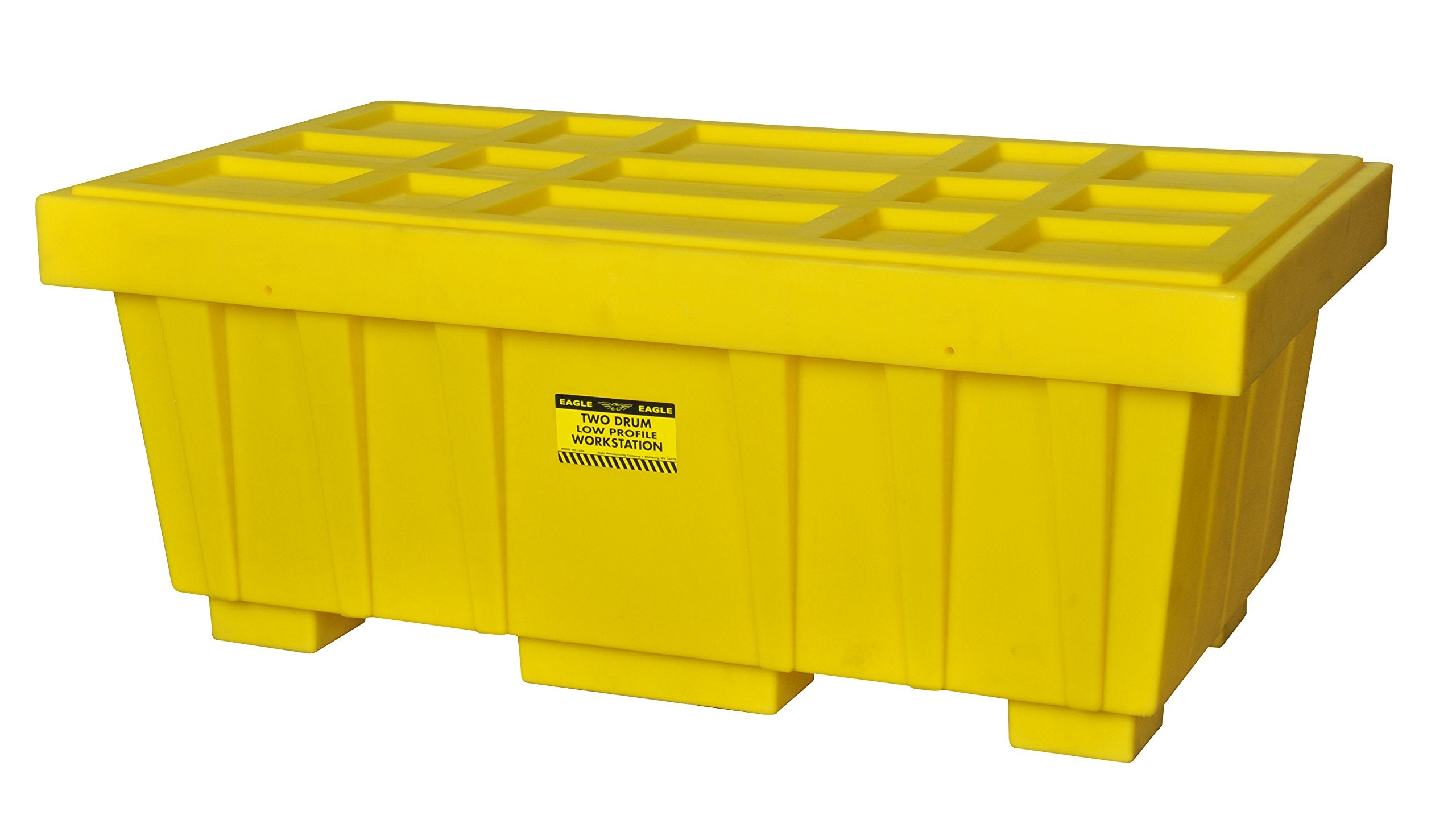 Yellow Lid Eagle 1624K Spill Kit Box
