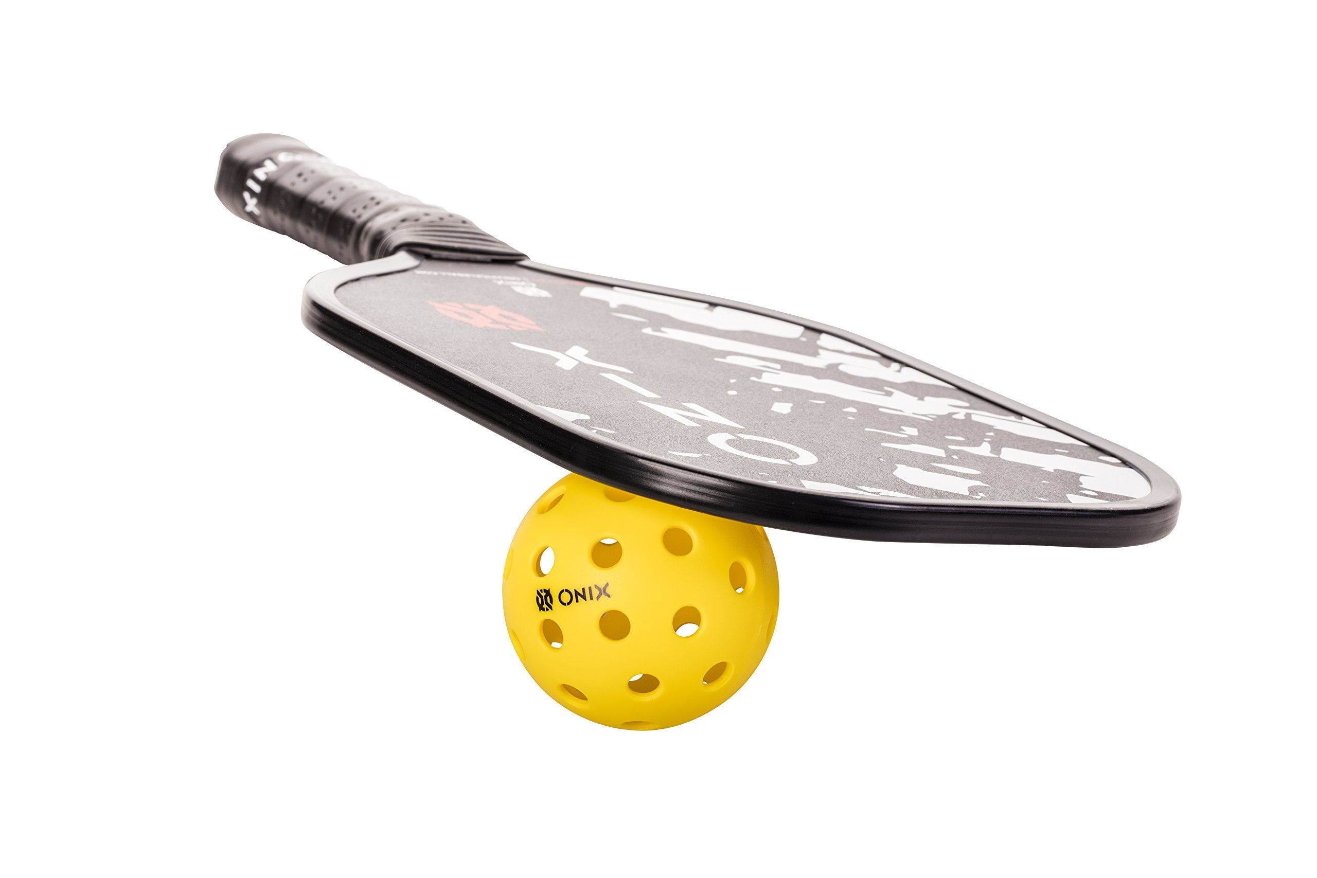 Recruit Onix 3.0 Oversized Polypropylene Core Pickleball Paddle For All Ages and Skill Levels, Black