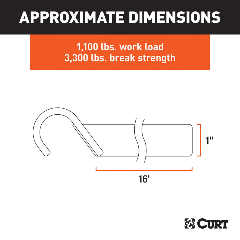 Ratchet Strap CURT Manufacturing 83026