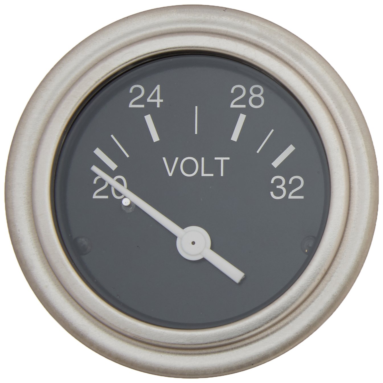Heavy Duty Sierra International 80131P 12V System Voltmeter for Inboard & Diesel Engines, 2"