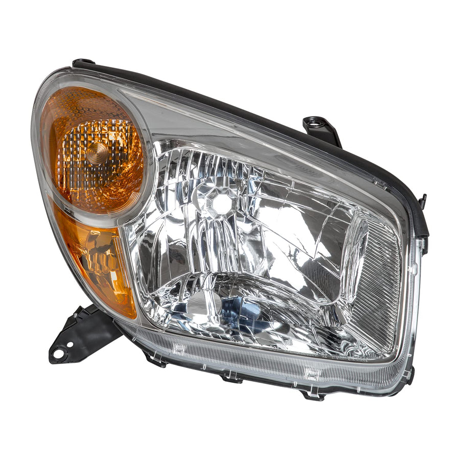 Right TYC Headlight Assembly Compatible with 2004-2005 Toyota Rav4