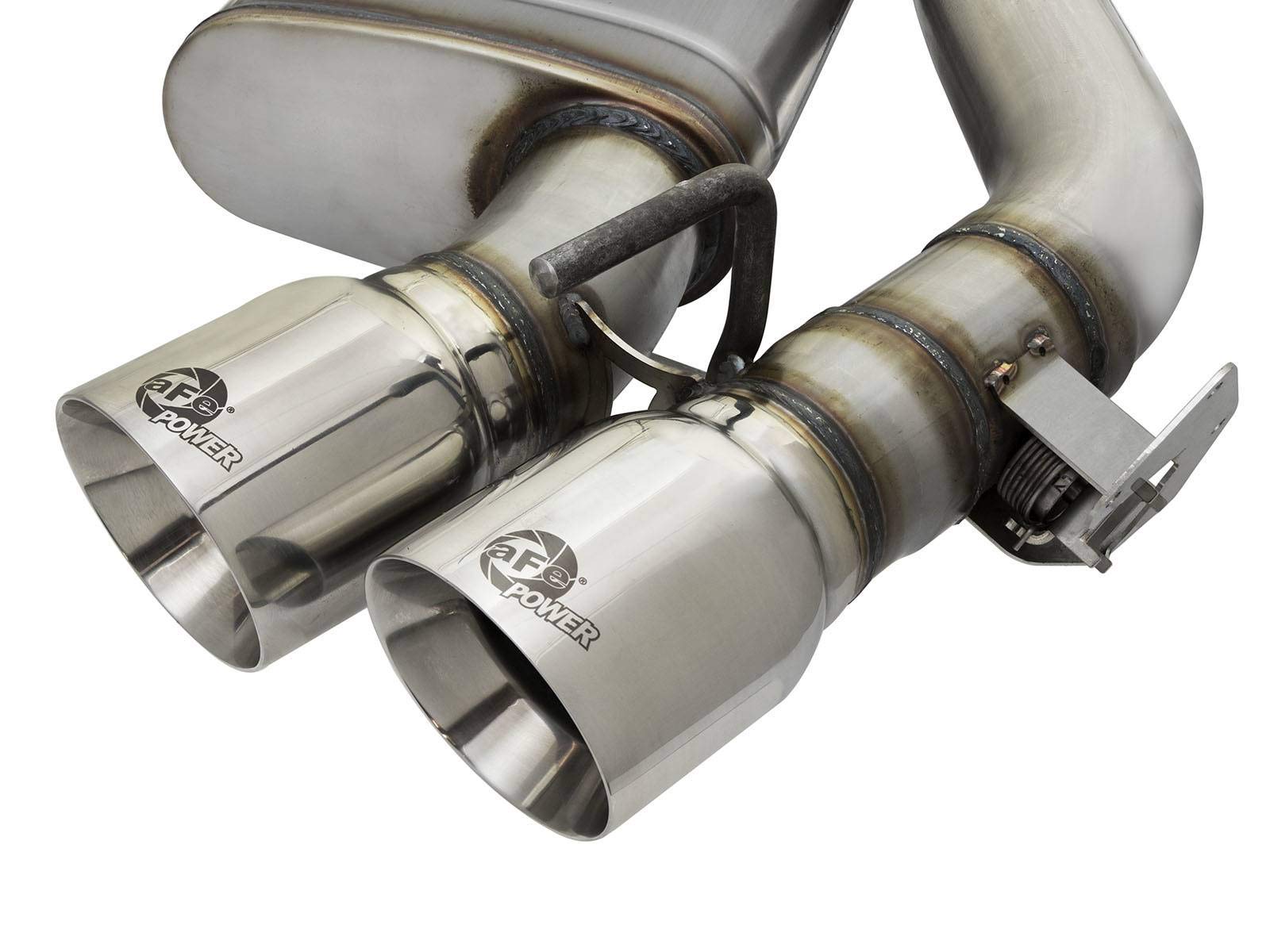 MACH Force-Xp Exhaust System aFe Power (for Chevrolet (3", Axle Back, Stainless Steel))