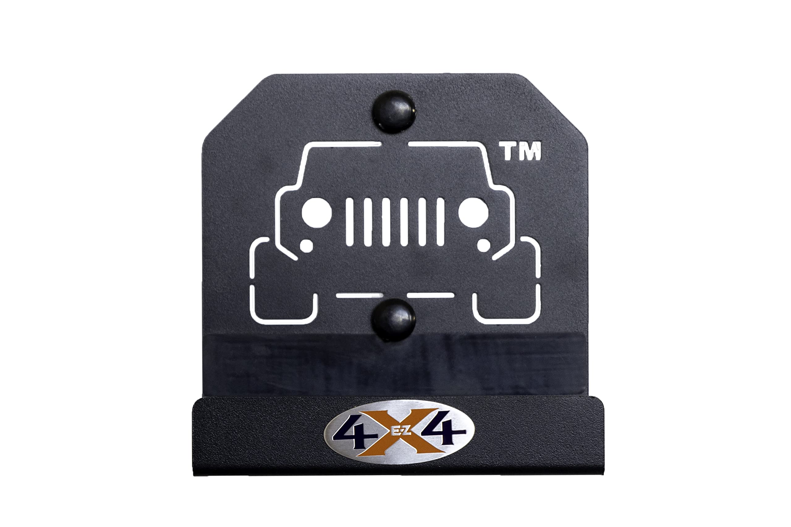 Garage Wall EZ4x4 Wrangler Door Storage Hangers, Heavy Duty Metal Storage Holder Bracket Compatible with TJ JK JKU JL JLU JT - 4 Pack Designed in USA