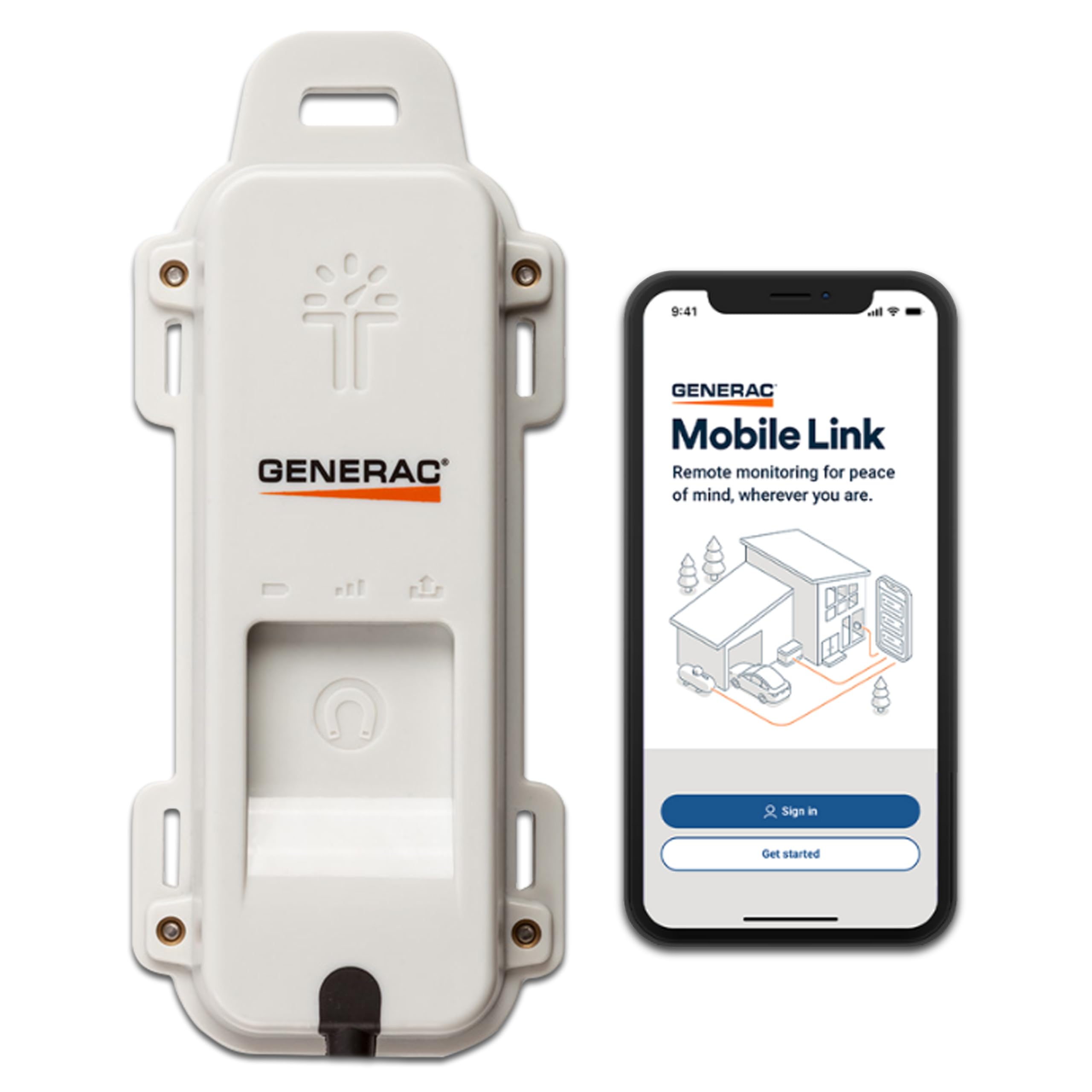 Generac 7009 Propane Tank Fuel Level Monitor LTE - Real-Time Gauge, Mobile Link Integration - Avoid Run-Outs - Compatible with Generac Generators - Reliable 4G LTE Coverage