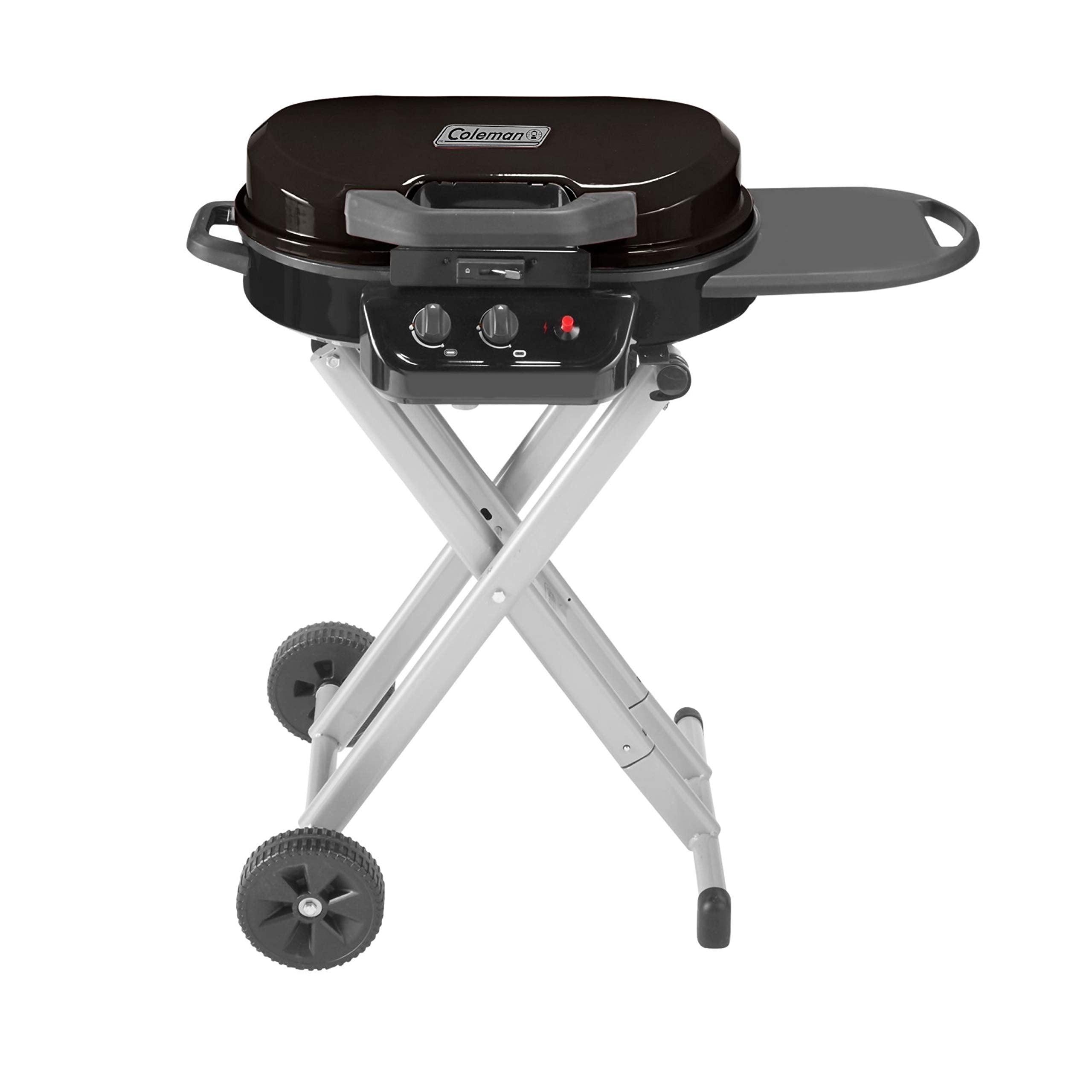 Coleman Portable RoadTrip 225 Propane Grill, 2-Burner Gas Grill with Matchless Ignition & Adjustable Temperature Control, 11,000 BTUs of Power for Grilling, Tailgating, Camping, BBQ, & More