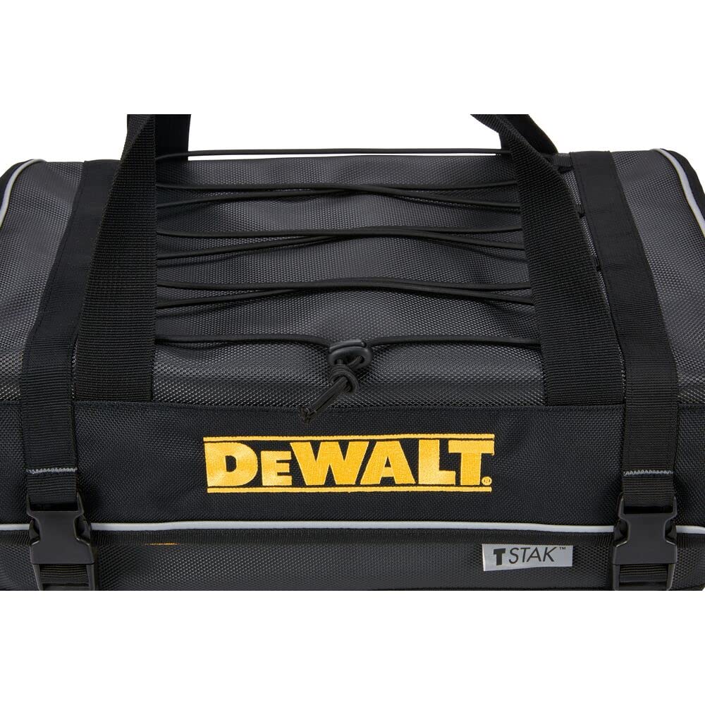 DEWALT Tool Bag, 16-inch Durable TSTAK Tote with Tool Organizer and Hard Bottom (DWST17623)