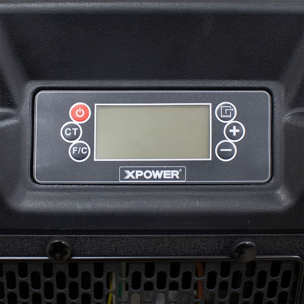 LGR Dehumidifier, XPOWER Commercial Water Removal 165, Volts 115, Amps 10.2, Model# XD-165L