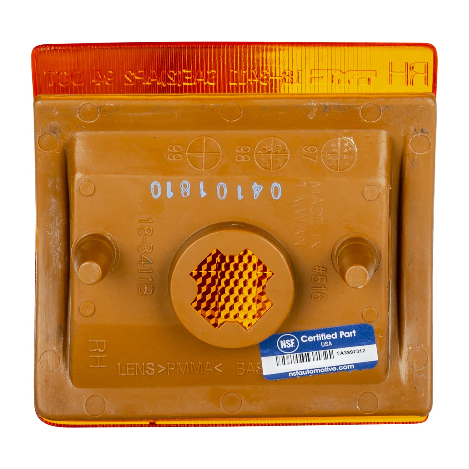 GMC Passenger Side TYC 18-3411-01 Replacement Side Marker Lamp