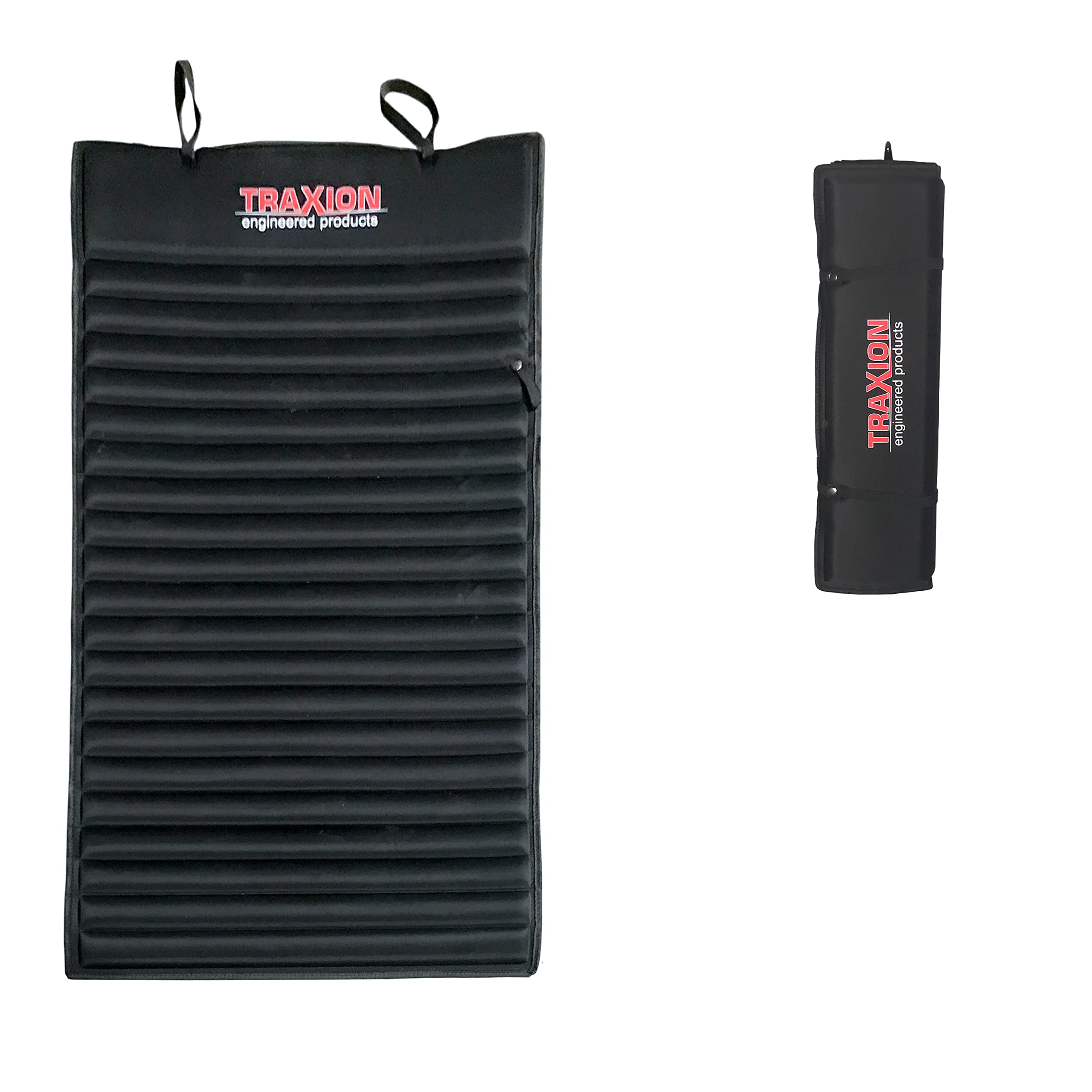 VersaMat Traxion 1-500 Roll-Up High Density Foam Utility Mat, Black