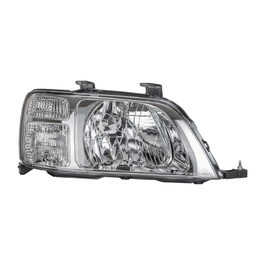 Right TYC Headlight Assembly Compatible with 1997-2001 Honda CRV