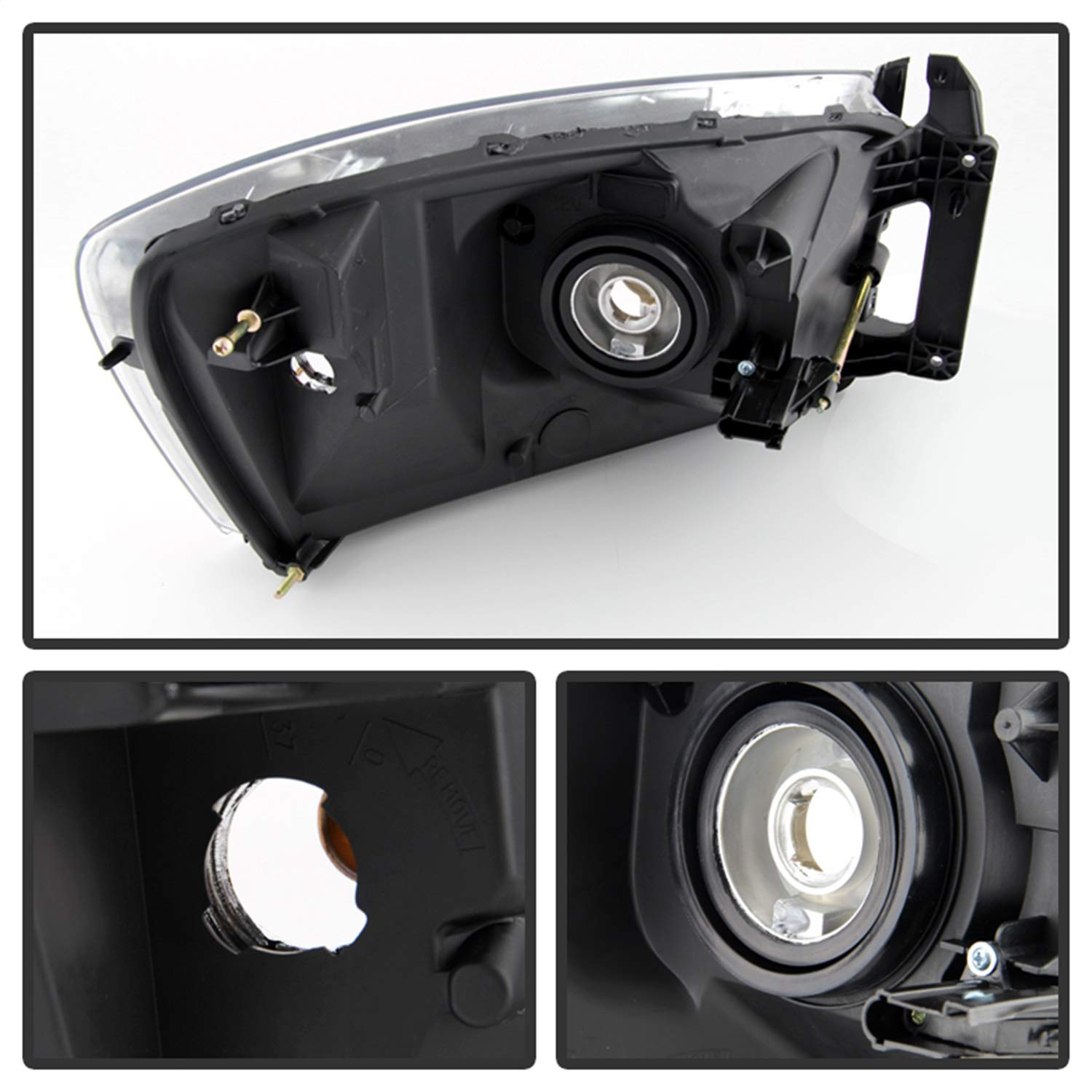 Dodge Ram HD-JH-DR06-AM-C Xtune Headlight