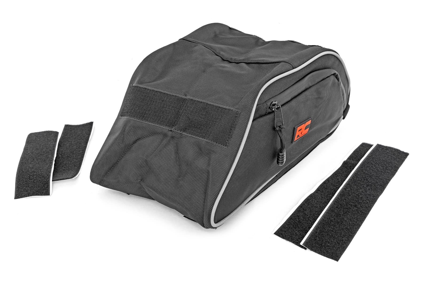 Center Console Storage Bag Rough Country for Polaris General XP4 1000 2016+ - Water & Dust Resistant UTV Storage Organizer with Dual Zippers
