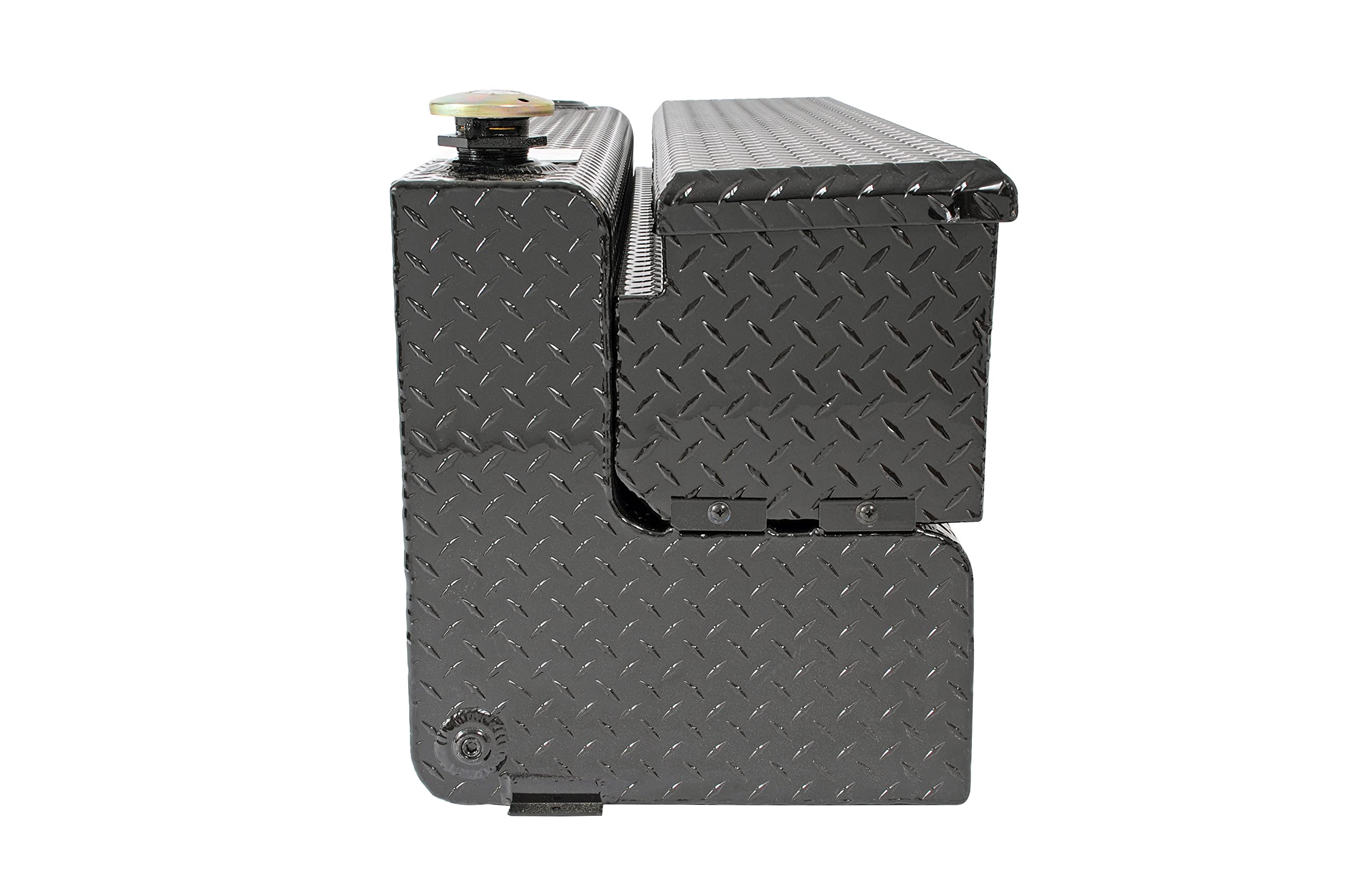 Auxiliary Diesel Fuel Transfer Tank Dee Zee DZ92740XB (43 gallon) - Black Aluminum