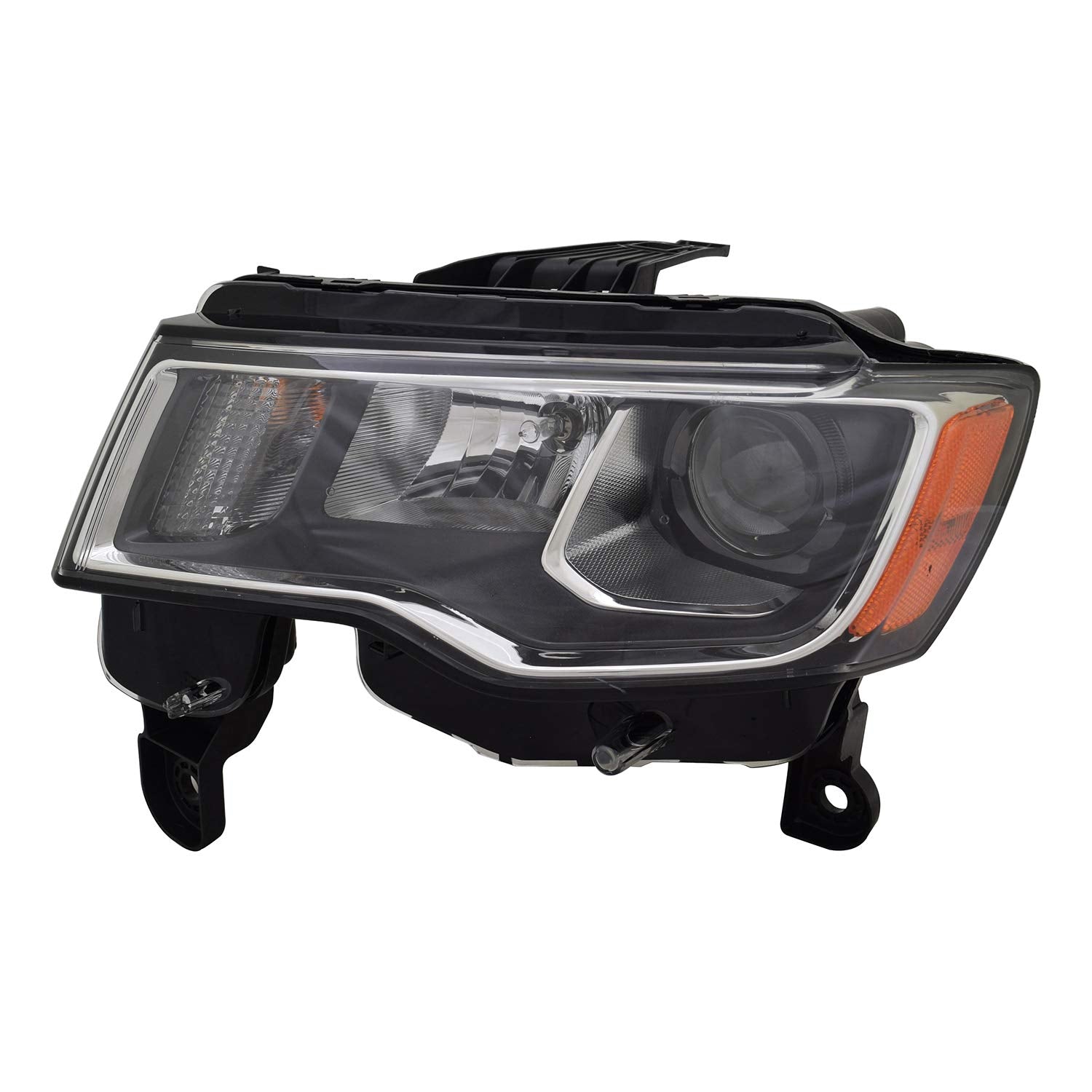 Left TYC Headlight Assembly Compatible with 2017-2021 Jeep Grand Cherokee