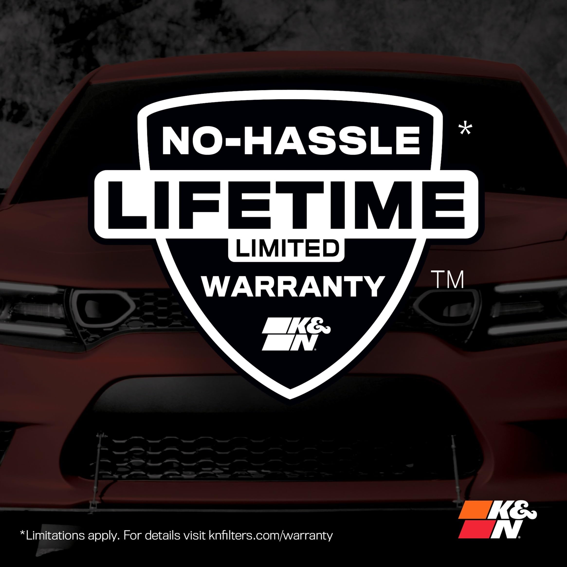 K&N Original High-Flow Lifetime Engine Air Filter: Increase Power & Acceleration, Washable, Premium: Compatible with 2015-2018 AUDI (A4, Quattro, A5, Sportback, Q5 II, RS4, RS5, S4, S5), E-0646