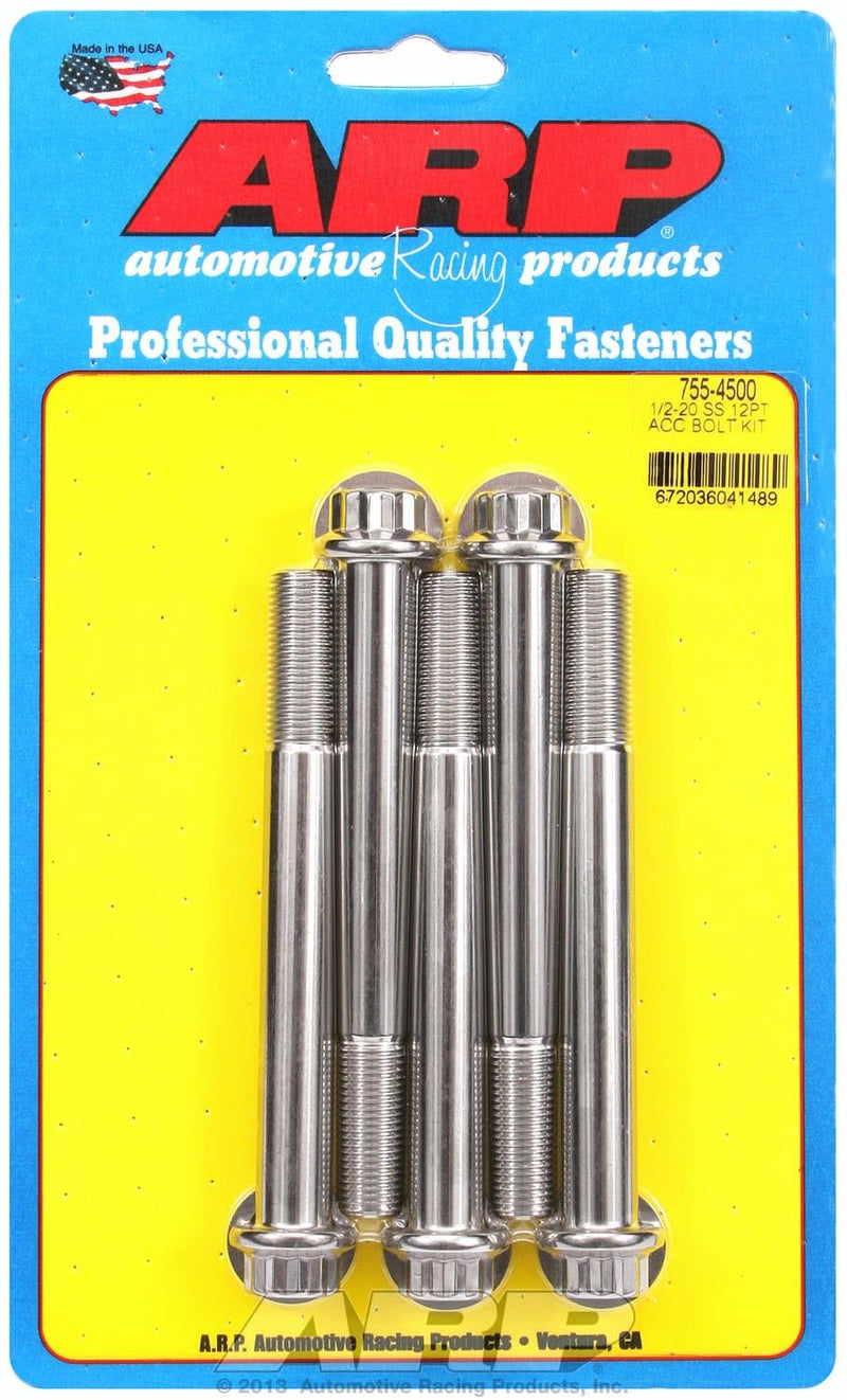 Bolt, ARP (755-4500) Stainless Steel