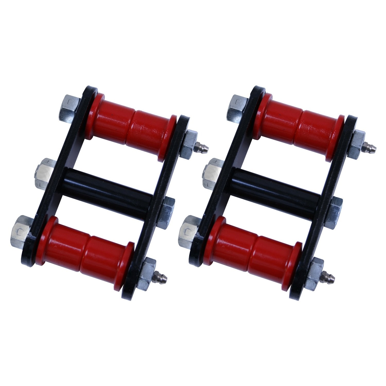 Suspension Leaf Spring Shackle Kit, Rugged Ridge Front, HD, Greaseable | 18265.08 | Fits 1976-1986 Jeep CJ