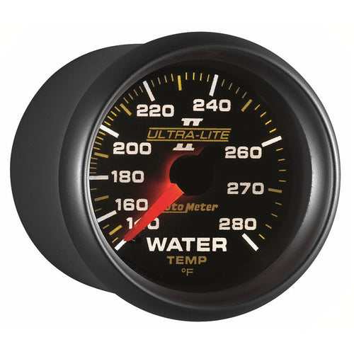 Auto Meter Ultra-Lite II 2-1/16" 140-280 Degree F Mechanical Water Temperature Gauge 4931