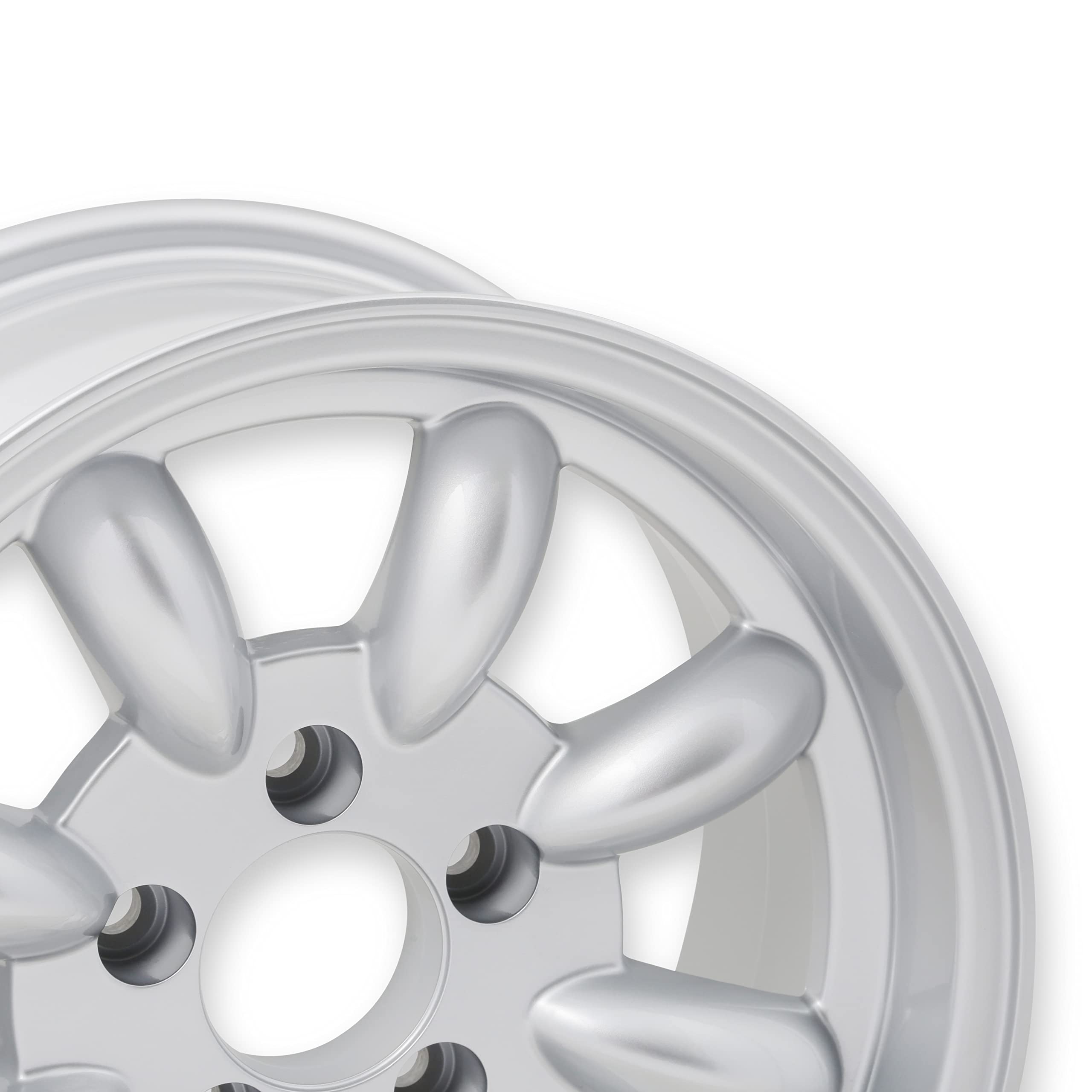 T/A Legendary Wheels 8-Spoke - 15 x 7 in. - 5 x 4.5-4.25 bs - Silver