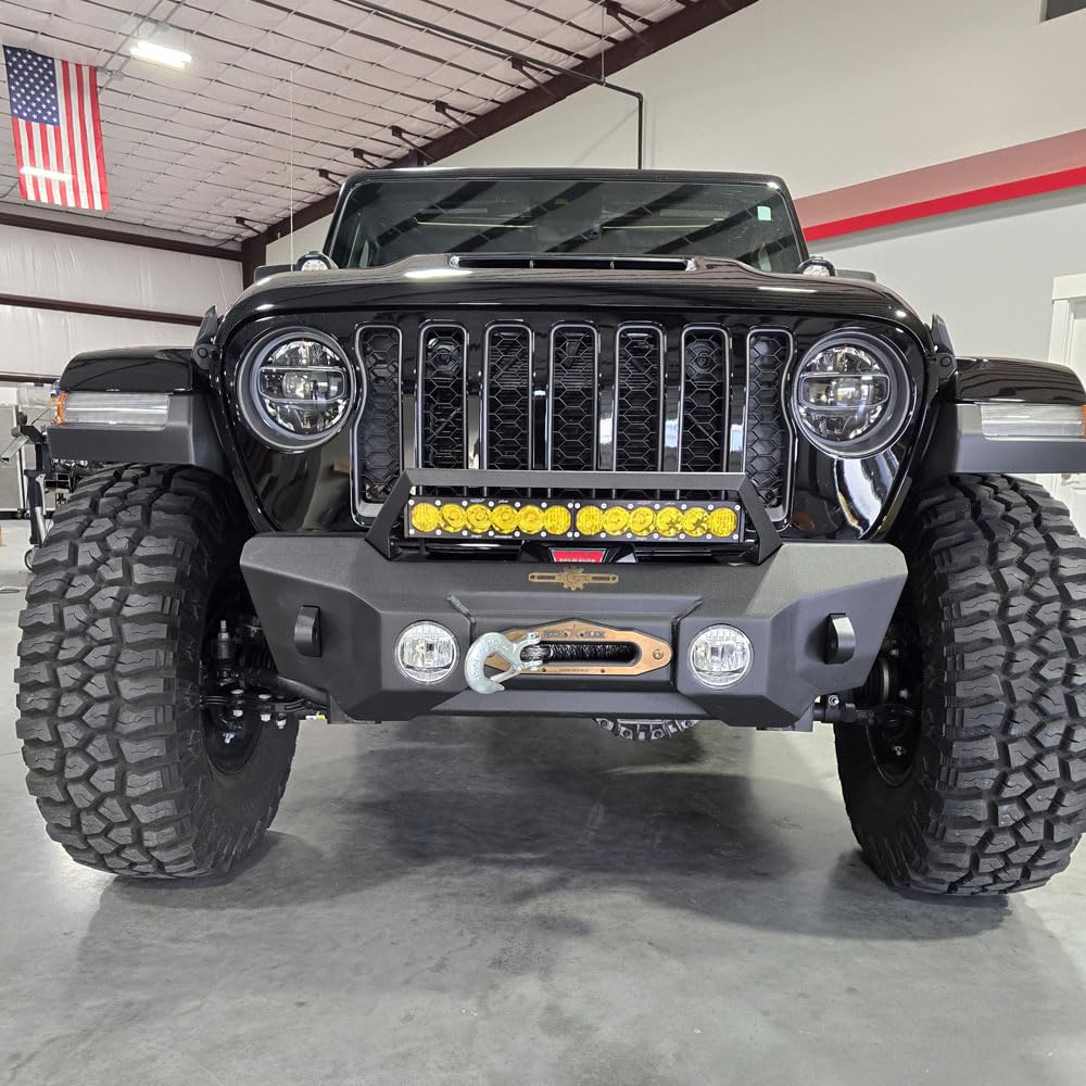 Rock Slide Engineering Bumpers Shorty Front & Full Rear for Jeep Wrangler JL 2018-2025, BPS-1010